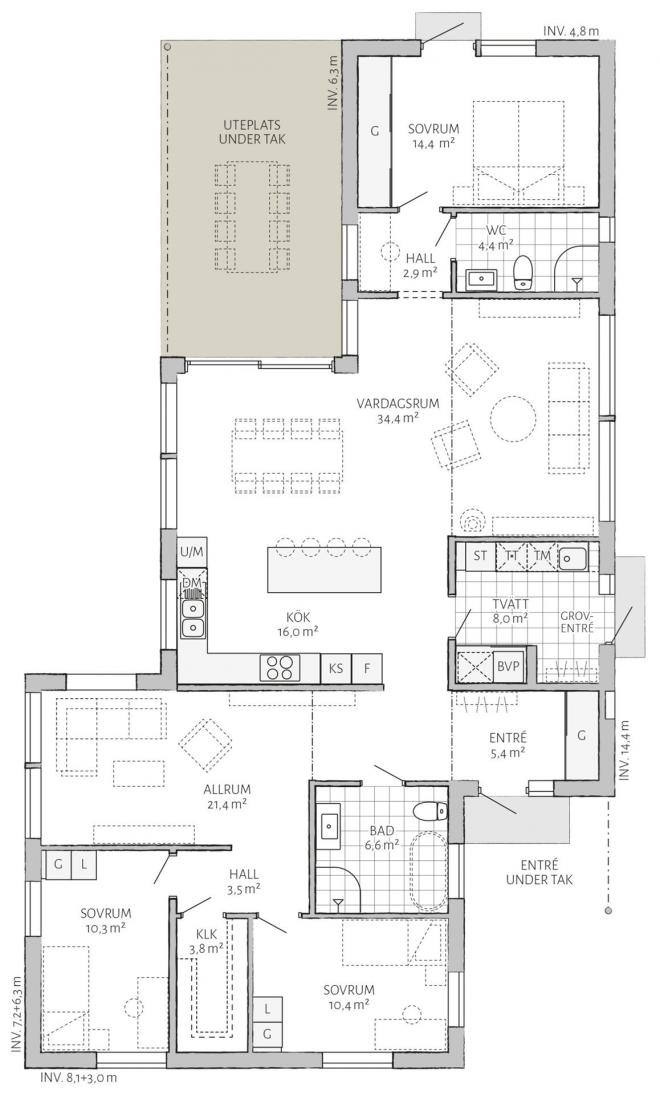 Ramsjö Grundriss 2D