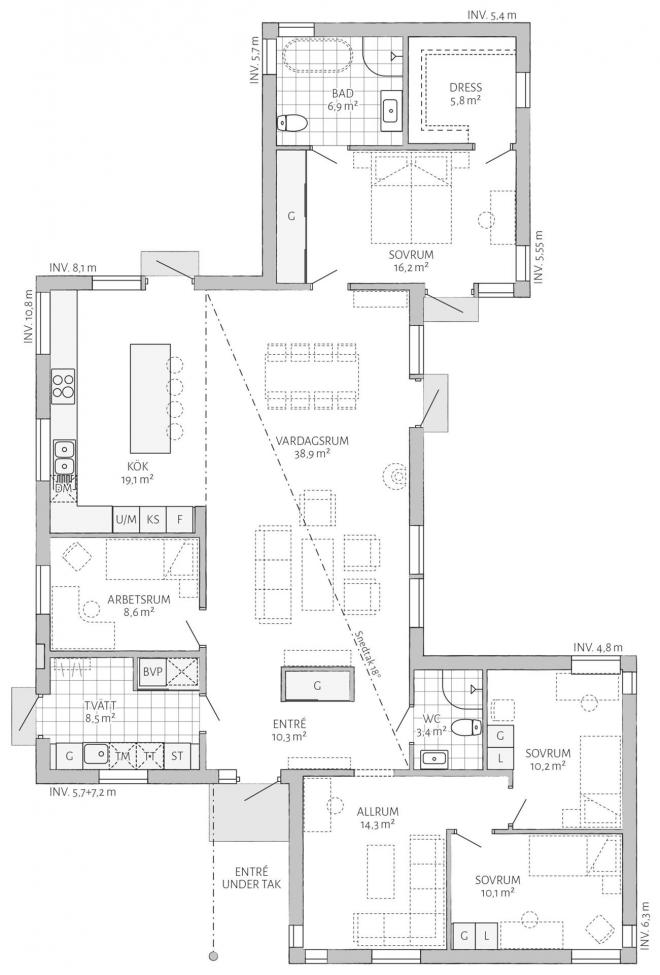 Sandliden Grundriss 2D