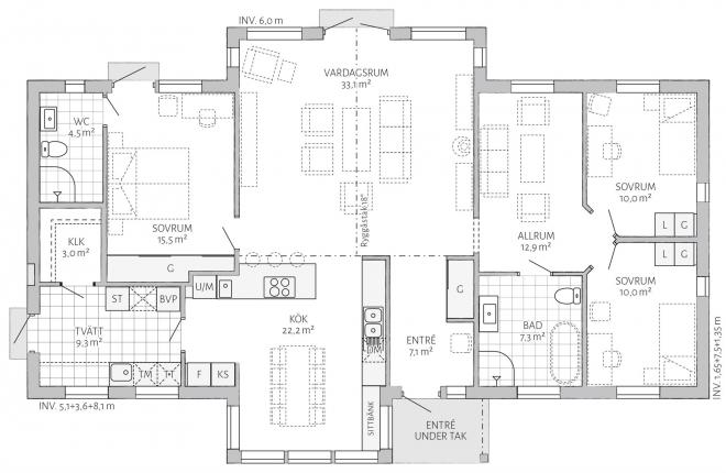 Sjöholmen Grundriss 2D