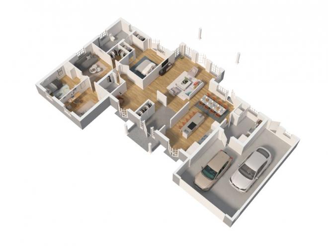 Söderhill Grundriss 3D