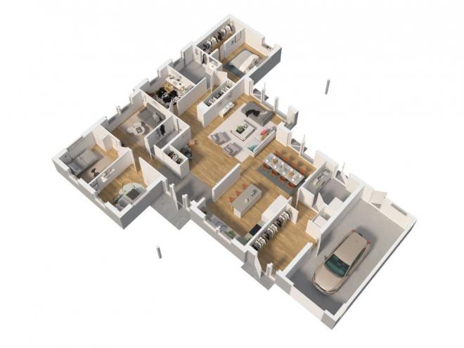 Solängen Grundriss 3D