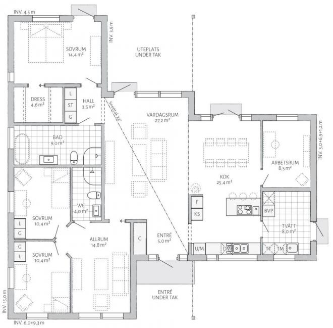 Trend Pulpet Grundriss 2D