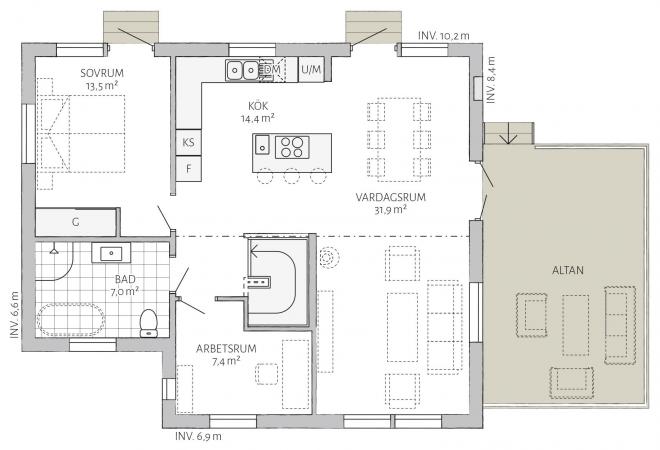 Rimsjö Grundriss 2D