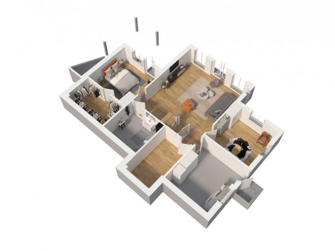 Sundvik Grundriss 3D