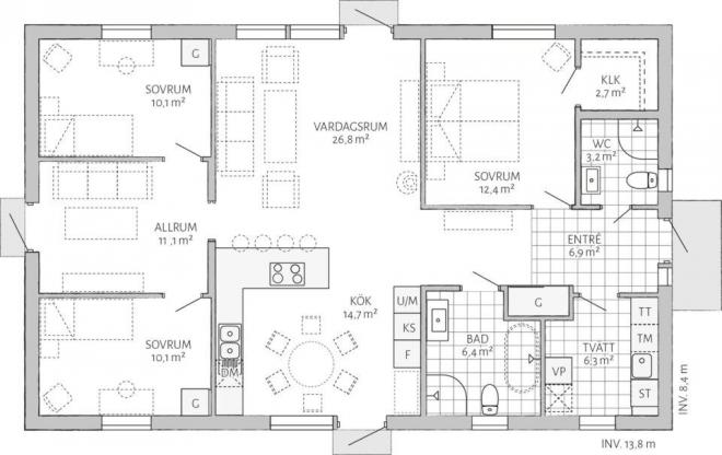 Prio 116 Industrial Grundriss 2D